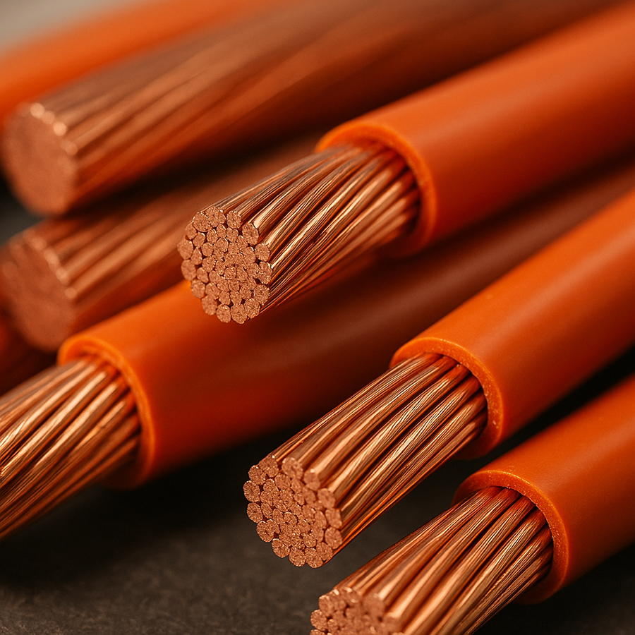 Cables de cobre
