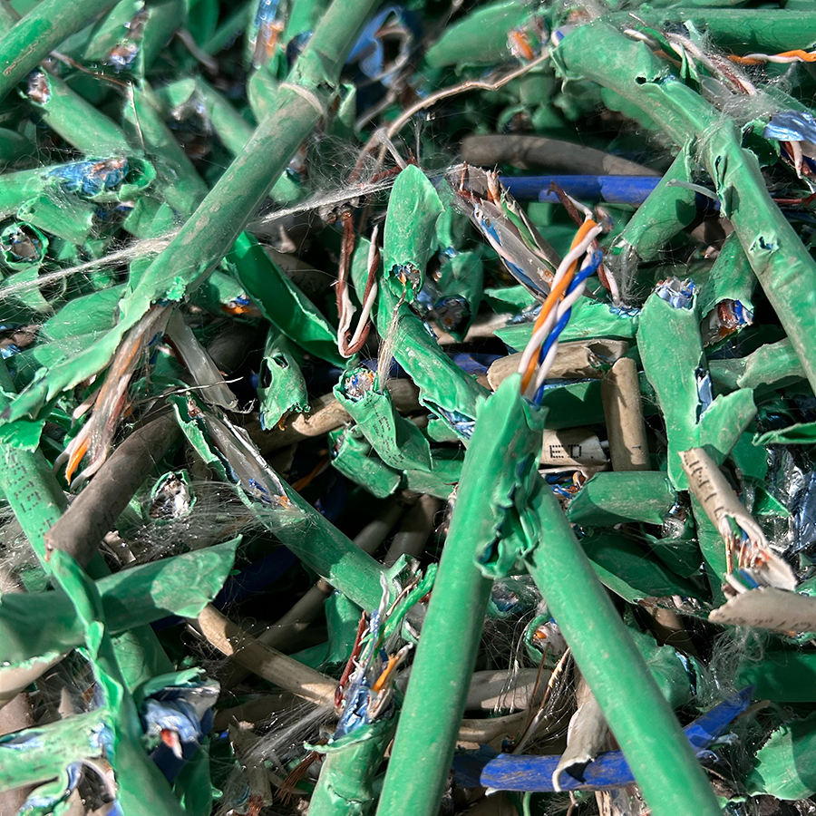Alambres pelados